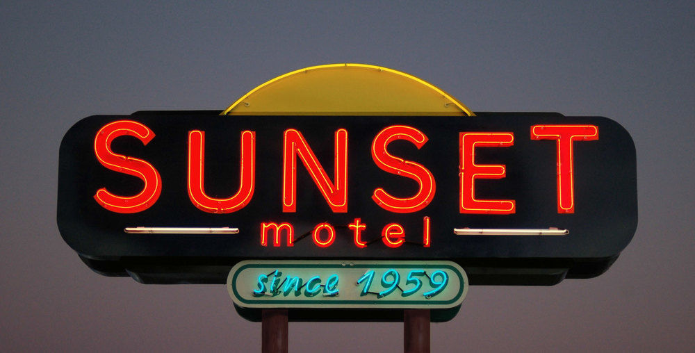 Sunset Motel Moriarty Kültér fotó